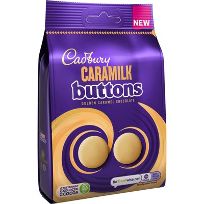 Cadbury Caramilk Buttons Bag, 105g