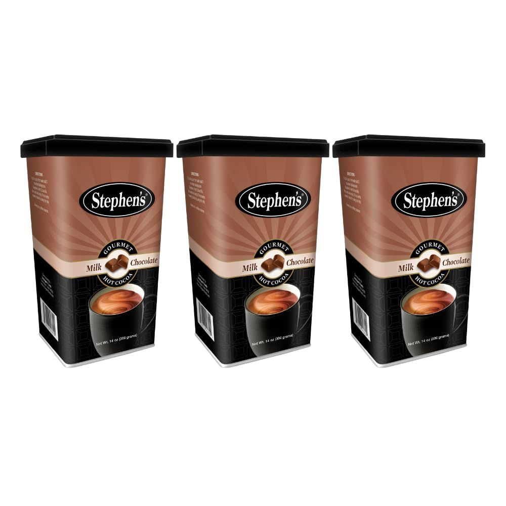 Stephen&#39;s Gourmet Hot Cocoa, Milk Chocolate, 14 OZ (Pack of 3)