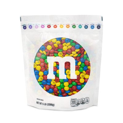M&amp;M&#39;S Pre-Designed Thank You Milk Chocolate Candy - 5lbs Bulk Candy with Thank You Themed Graphics