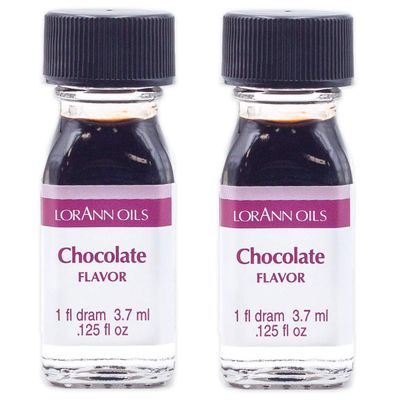 LorAnn Chocolate SS Flavor, 1 dram bottle (.0125 fl oz - 3.7ml - 1 teaspoon) - 2 Pack