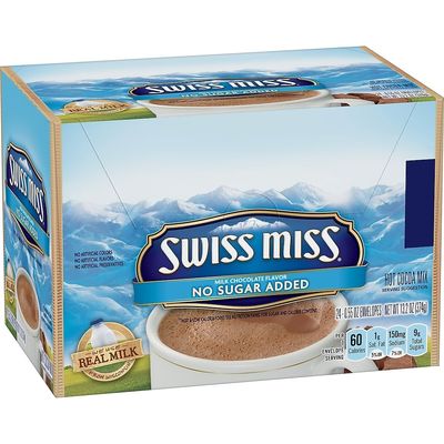 Classic Coffee Concepts Swiss Miss Hot Chocolate Mix with No Sugar Added (55584)
