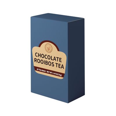HANFANGLING Chocolate Rooibos Tea, Caffeine Free Herbal Tea Bags, 20 Bags