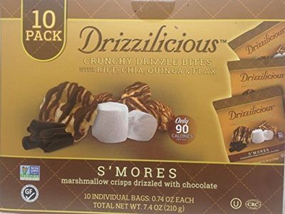 Drizzilicious S&#39;Mores Crisp with Chocolate, 10 Count