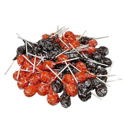 Chocolate and Orange Tootsie Pops Bulk Candy 60 Count Lollipops Suckers Variety Value Pack Aprox. 2.5lbs (40.0Oz)