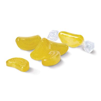 RUSSELL STOVER Lemon Wedges, 12 oz. bag - Lemon Flavored Hard Candy