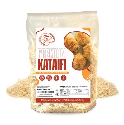 Kataifi Shredded Phyllo Dough, Dubai Pistachio Chocolate Bar Recipe, Kadayif Pastry Dough, Kunafa, Kunafeh dough