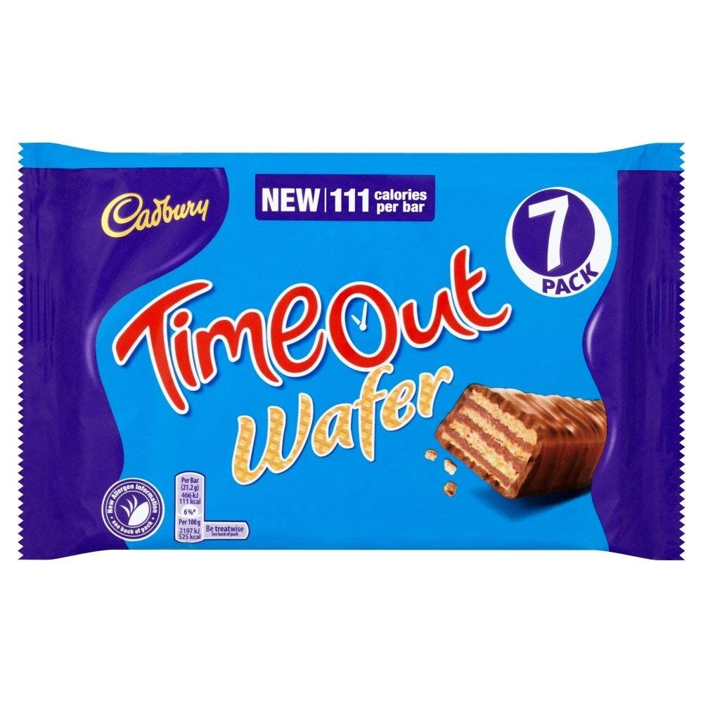 Original Cadbury Timeout Wafer Pack Imported From The UK England