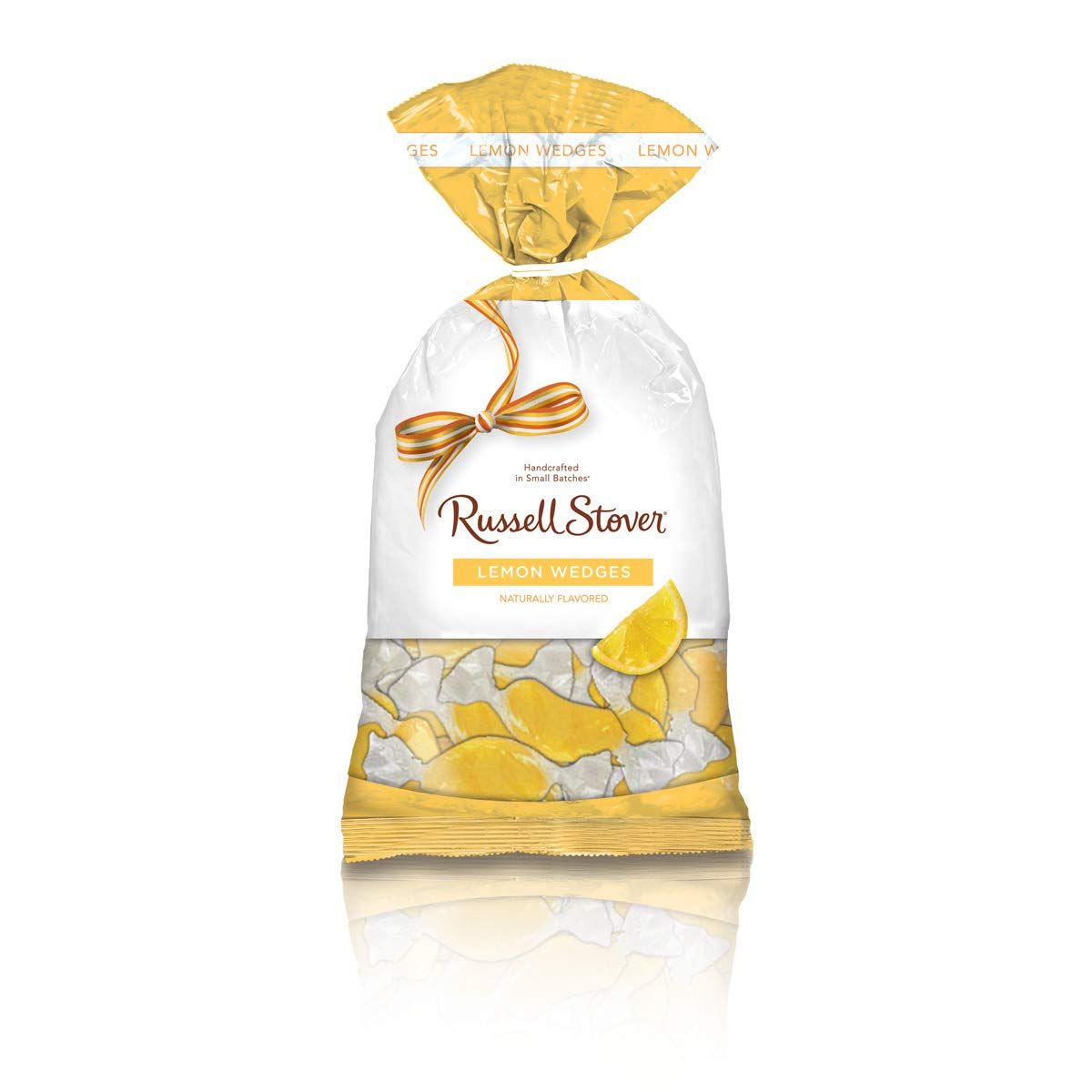 RUSSELL STOVER Lemon Wedges, 12 oz. bag - Lemon Flavored Hard Candy