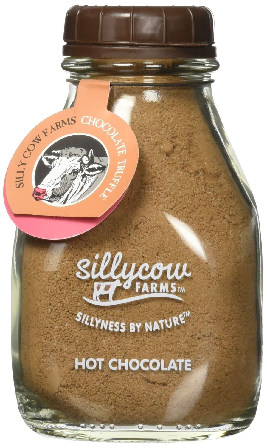 Sillycow Farms Hot Chocolate Mix Truffle Flavor | Gluten Free &amp; Non GMO, All Pure Ingredients for Healthier Indulgence | Dairy Free, Vegan, Nut Free Certified Quality Cocoa Powder Blend - Pack of 3