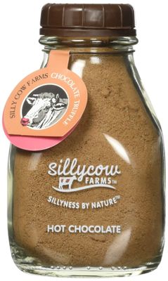 Sillycow Farms Hot Chocolate Mix Truffle Flavor | Gluten Free &amp; Non GMO, All Pure Ingredients for Healthier Indulgence | Dairy Free, Vegan, Nut Free Certified Quality Cocoa Powder Blend - Pack of 3