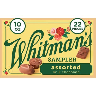 Whitman&#39;s Sampler Mother&#39;s Day Milk Chocolates Gift Box, 10 Ounce (22 Pieces)