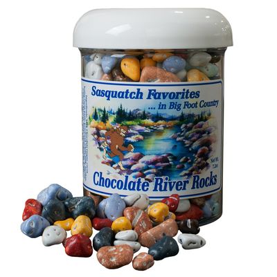 Sasquatch Chocolate River Rocks: Huckleberry Haven 7.2 oz.