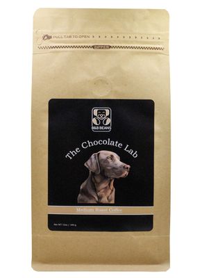 B&amp;B Beans Chocolate Lab Whole Bean Coffee Medium Roast 12 Ounce/340 Gram, Amazing Blend