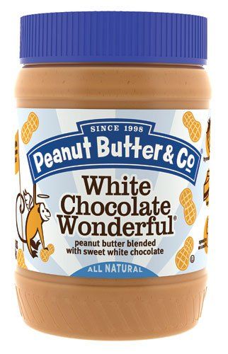 Peanut Butter &amp; Co White Chocolate Wonderful Blended Peanut Butter -- 16 oz - 2 pc