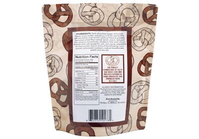 Green Jay Gourmet Salted Dark Chocolate Covered Pretzels - Handmade &amp; Fresh Gourmet Candy - Sweet &amp; Salty Snack - Great Gift for Chocolate Lovers - 14 Ounce Bag
