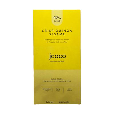JCOCO Agave with Quinoa and Sesame, 3 OZ