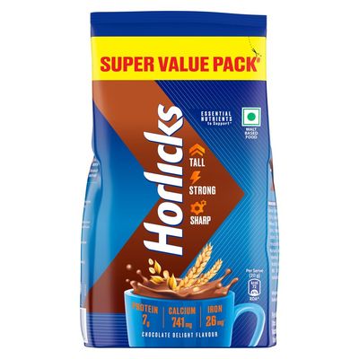 Horlicks Health and Nutrition drink - 750 g Refill Pack (Chocolate flavor)