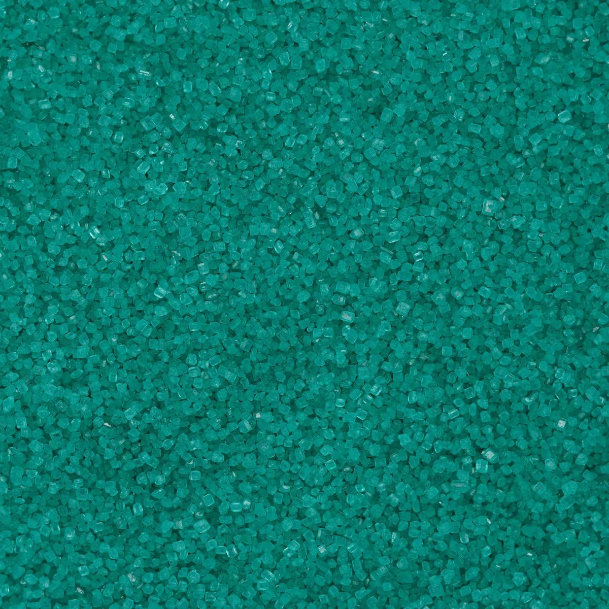 TEAL Sugar Crystals - 4 oz shaker jar - Edible Sugar Sprinkles/Sanding Sugar for Cakes, Cupcakes, Cookies, Icing, Chocolate