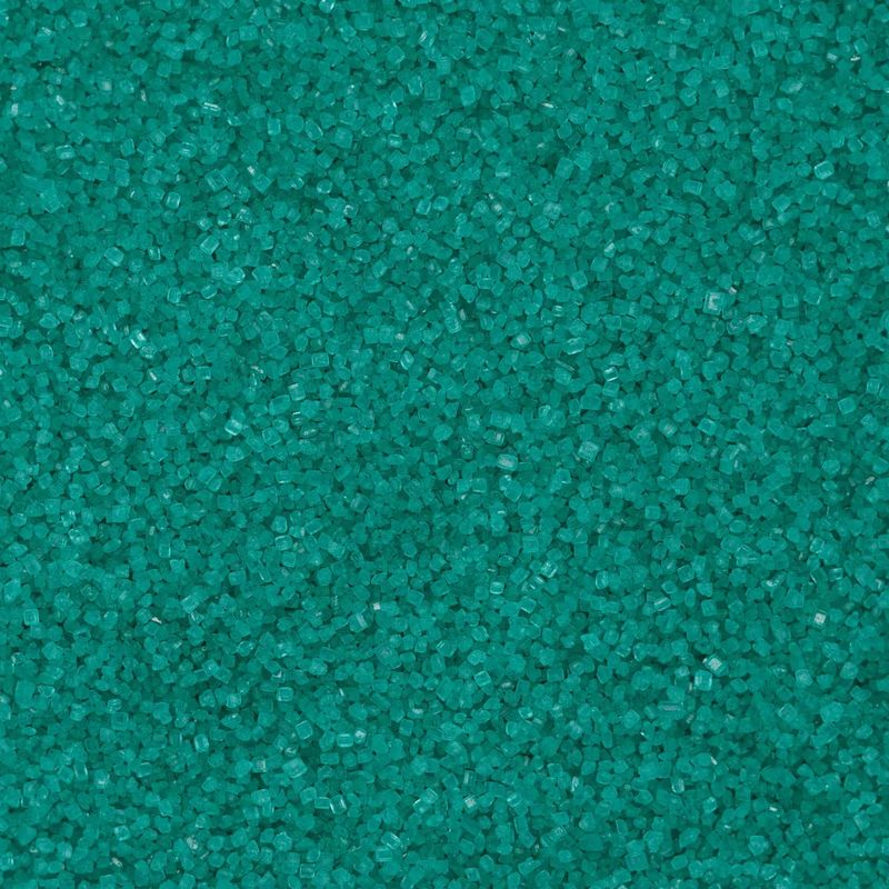 TEAL Sugar Crystals - 4 oz shaker jar - Edible Sugar Sprinkles/Sanding Sugar for Cakes, Cupcakes, Cookies, Icing, Chocolate
