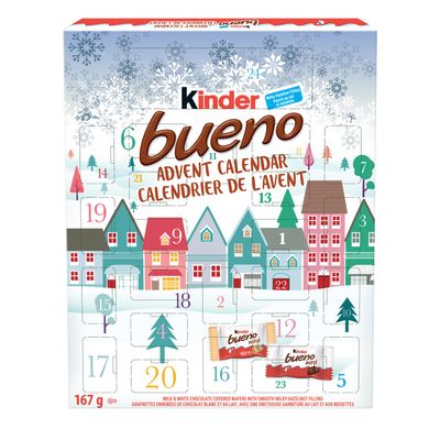 KINDER BUENO 2024 Advent Calendar, 24 Treats (167g)