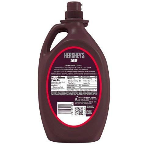 Hershey&#39;s Chocolate Syrup Bottle Quarter Module, 48-Ounce (Pack of 4)