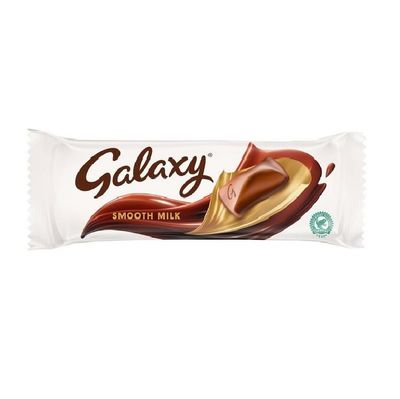 Galaxy Milk Chocolate Bar - 42g - Pack of 12 (42g x 12)