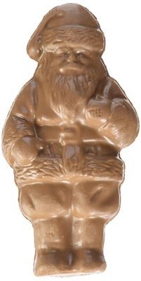 Philadelphia Candies Solid Milk Chocolate Santa Claus, 16 oz.