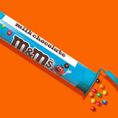 M&amp;M'S Milk Chocolate MINIS Size Candy 1.77-Ounce Tube 24-Count