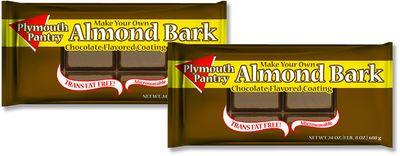 Plymouth Pantry Bark Coating, Chocolate, 24 Ounce (Pack of 2)