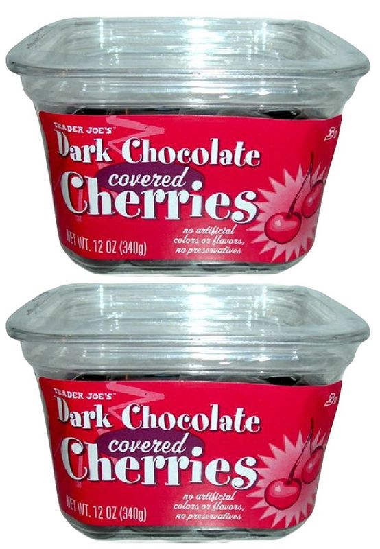 Trader Joes Chocolate Covered Cherries 2-pack