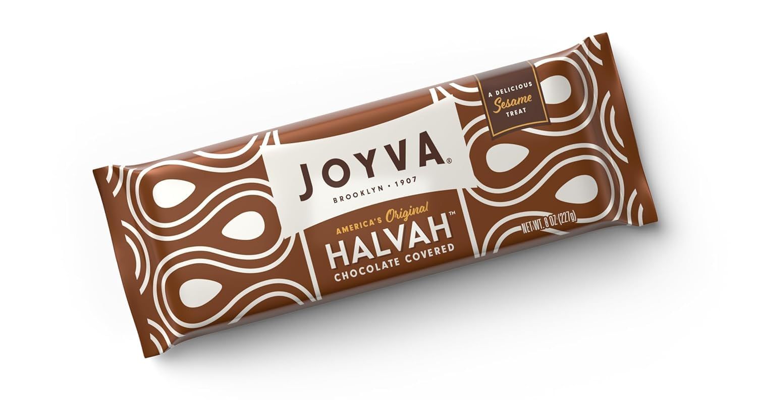 Joyva Halvah chocolate Covered, 8 oz