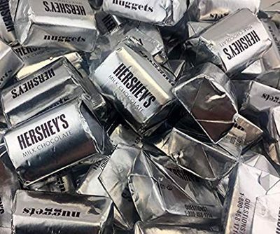 HERSHEY&#39;S Nuggets | Healthy Chocolate Treats, Great for Wedding, Easter, Halloween, Movies | Individually Wrapped, 2 Pounds (MILK CHOCOLATE)