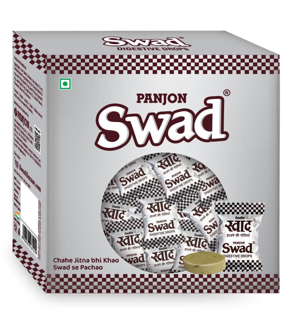 Swad Digestive Chocolate Candy Gift Box, 125 Candies Toffees - 1.2 Kg