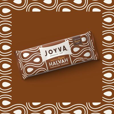 Joyva Halvah chocolate Covered, 8 oz