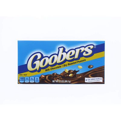 Nestle Goobers - Chocolate Covered Peanuts (Pack of 4) 3.5 oz Theater Boxes