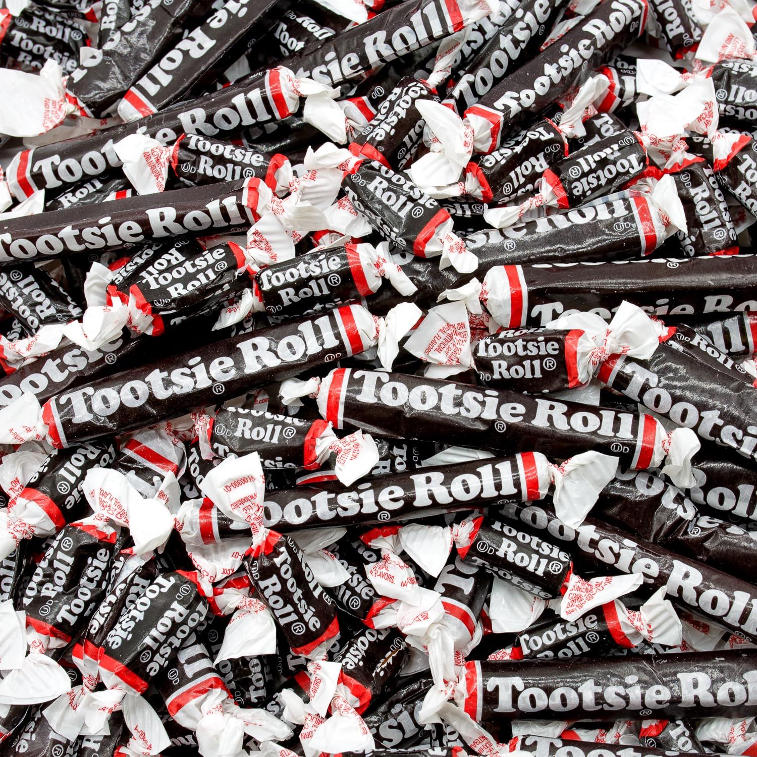 TOOTSIE ROLLS Candy Variety Pack 5 lb - Bulk Bag, MIDGEES &amp; JUNIORS Chews Chocolate Candies, Individually Wrapped, Gluten Free