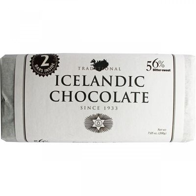 Noi Sirius Icelandic Chocolate 56% 2 Bars - 3 Pack