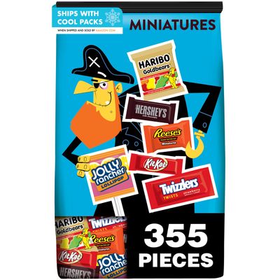 HERSHEY&#39;S Milk Chocolate Miniatures, 101.04 oz (355 Count)