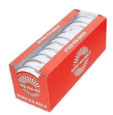 Scho-ka-kola Energy chocolate - DARK - 10 pack