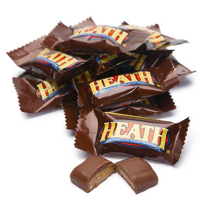 Heath Milk Chocolate English Toffee Bars Miniatures MINI (1 Pound)