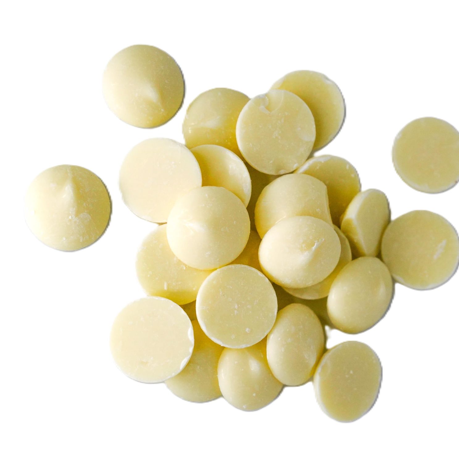 White Chocolate Coating Melting Wafers - 2 lbs of Premium White Chocolate Sweet Creamy Drops for Baking Needs