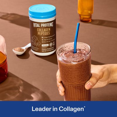 Vital Proteins Collagen Peptides Powder, Promotes Hair, Nail, Skin, Bone and Joint Health, Chocolate, 13.5 oz, Pack of 1