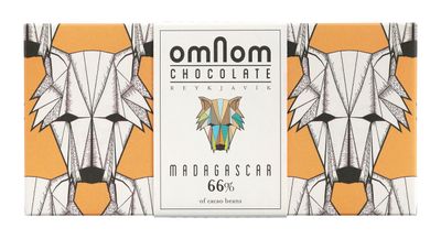 66% Madagascar - 60gr Icelandic Bean To Bar Chocolate by Omnom Chocolate
