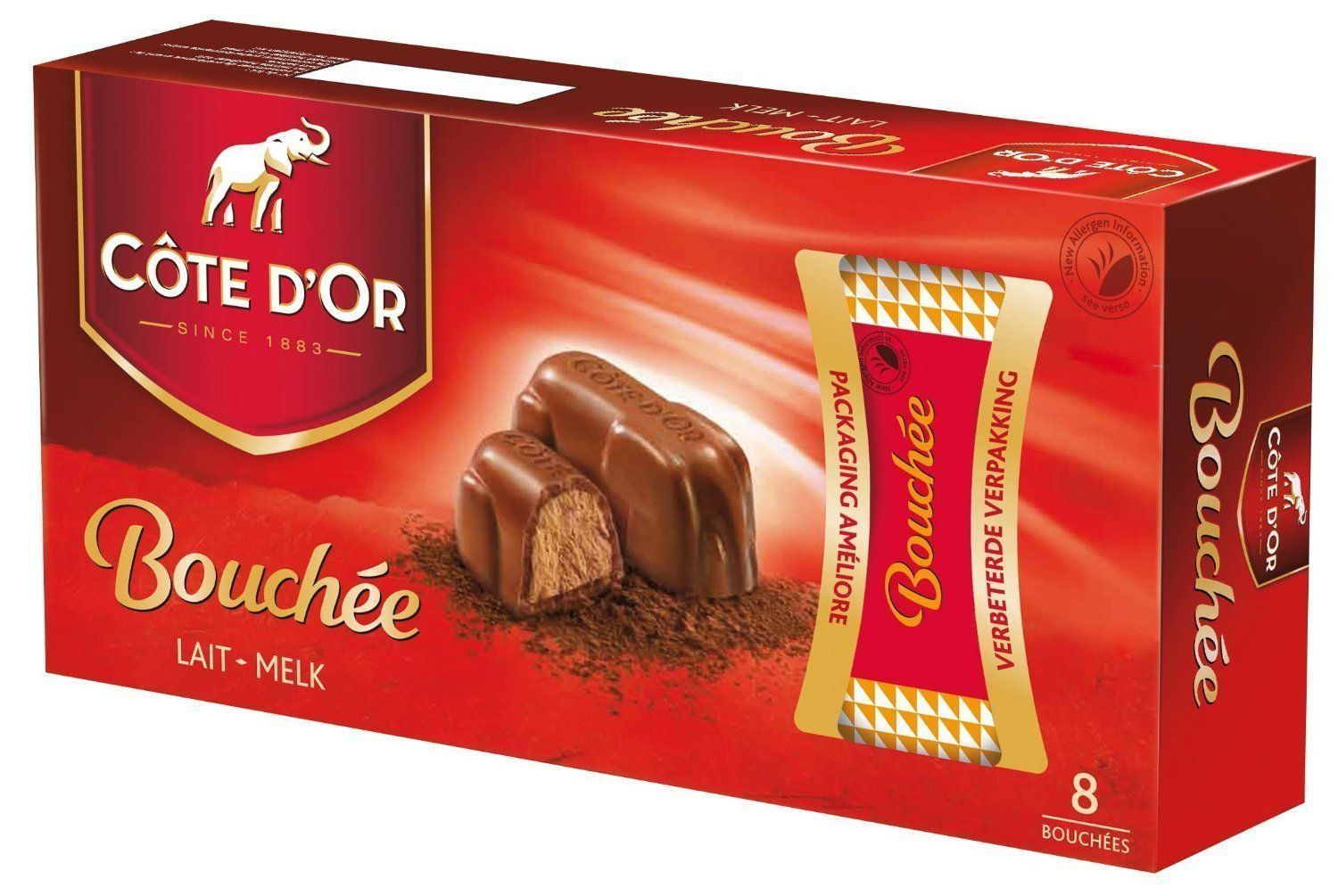 Cote DOr Bouchees Milk 200g (7.05 oz)