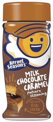 Kernel Season&#39;s, Popcorn Seasoning, Milk Chocolate Caramel, 3.0 Ounce