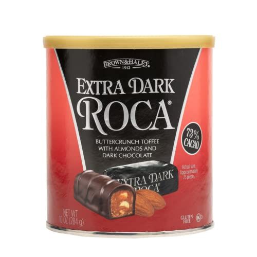 Brown &amp; Haley, Extra Dark Roca Canister, 10 Ounce