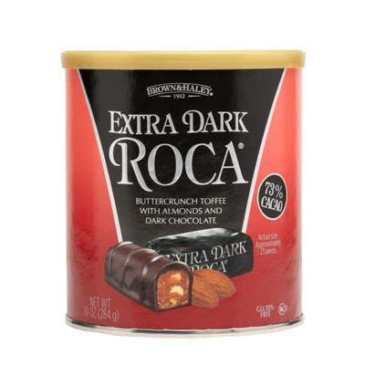 Brown &amp; Haley, Extra Dark Roca Canister, 10 Ounce