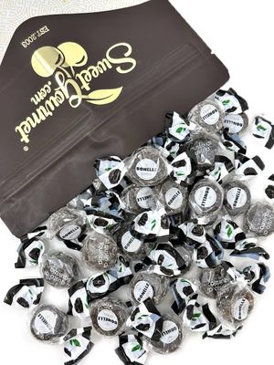 SweetGourmet Licorice Bonelle Jellies | Bulk Wrapped | 2 Pounds