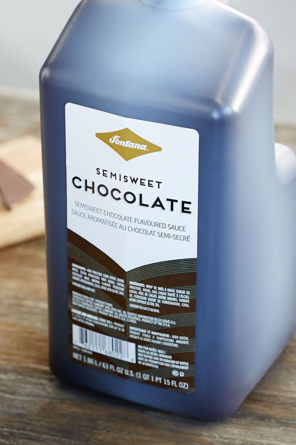 Fontana() Semi-Sweet Chocolate Mocha Sauce, 63 fl oz