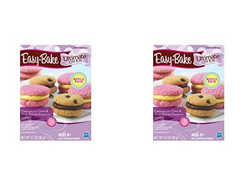 Easy-Bake Ultimate Oven - Chocolate Chip &amp; Pink Sugar Cookies Mixes (2 Pack)